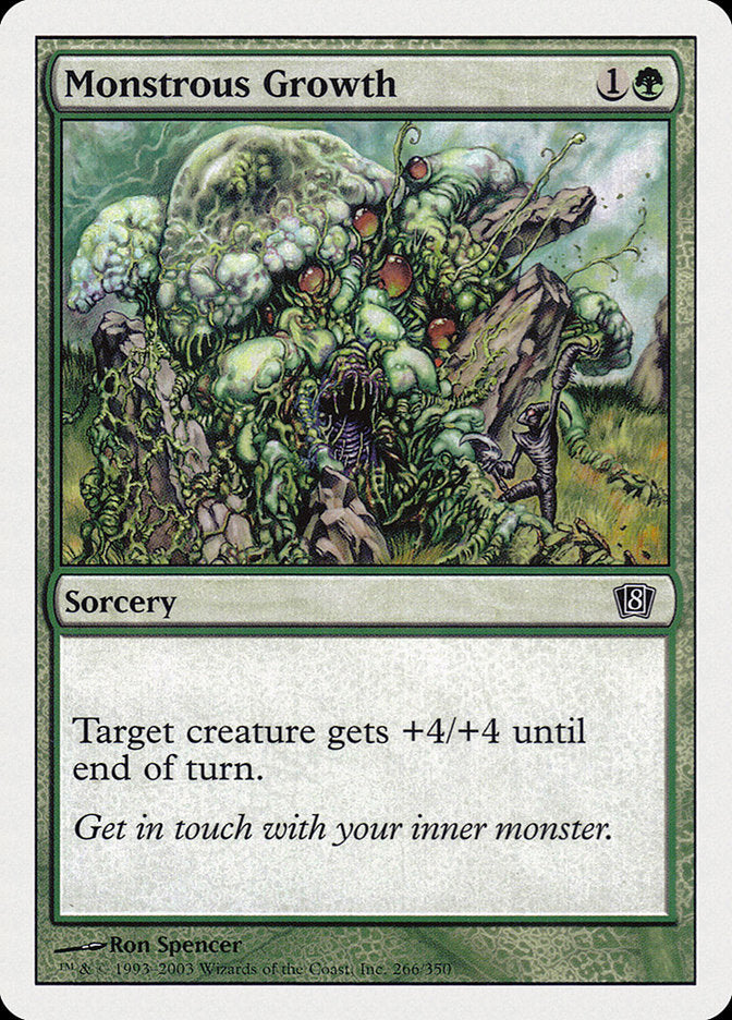 Crescimento Monstruoso / Monstrous Growth - Magic: The Gathering - MoxLand