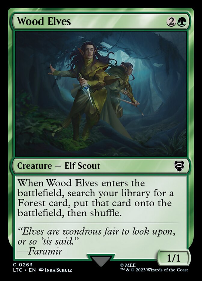 Elfos da Floresta / Wood Elves - Magic: The Gathering - MoxLand