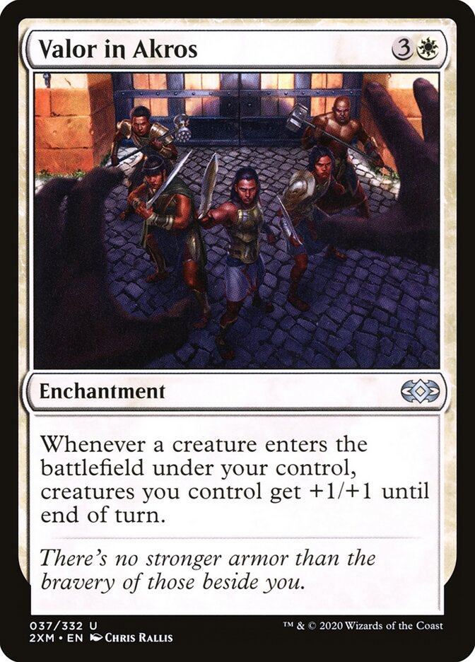 Bravura em Ácros / Valor in Akros - Magic: The Gathering - MoxLand