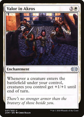 Bravura em Ácros / Valor in Akros - Magic: The Gathering - MoxLand