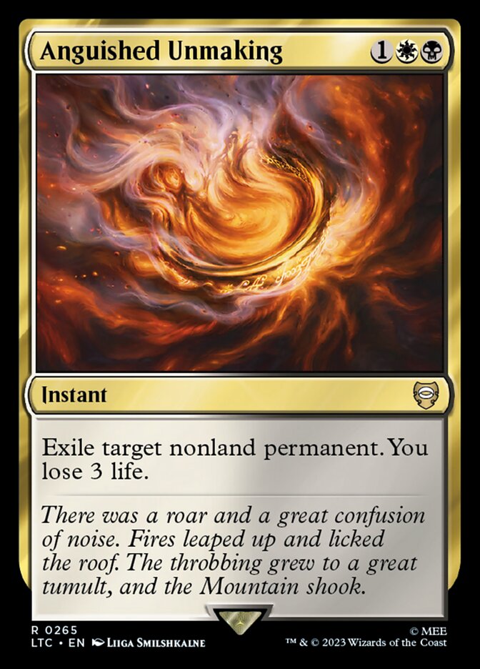 Desfazer Angustiado / Anguished Unmaking - Magic: The Gathering - MoxLand