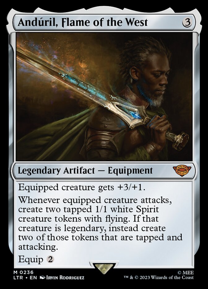 Andúril, Chama do Oeste / Andúril, Flame of the West - Magic: The Gathering - MoxLand