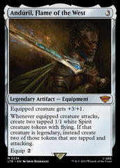 Andúril, Chama do Oeste / Andúril, Flame of the West - Magic: The Gathering - MoxLand