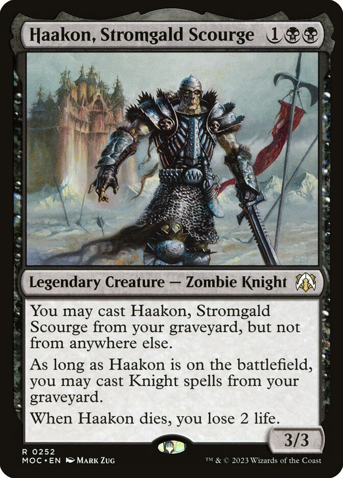 Haakon, Flagelo de Stromgald / Haakon, Stromgald Scourge - Magic: The Gathering - MoxLand