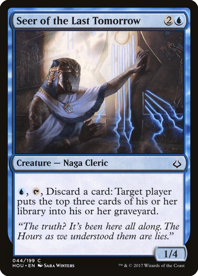 Vidente do Último Amanhã / Seer of the Last Tomorrow - Magic: The Gathering - MoxLand