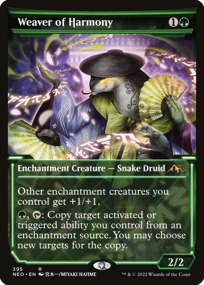 Tecelã da Harmonia / Weaver of Harmony - Magic: The Gathering - MoxLand