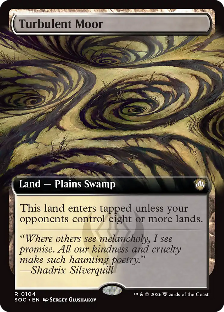 Turbulent Moor - Magic: The Gathering - MoxLand