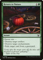 Retorno à Natureza / Return to Nature - Magic: The Gathering - MoxLand