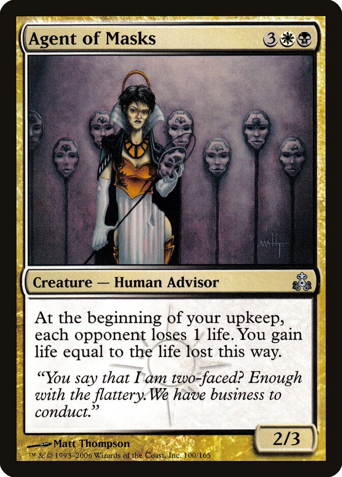 Agente de Máscaras / Agent of Masks - Magic: The Gathering - MoxLand