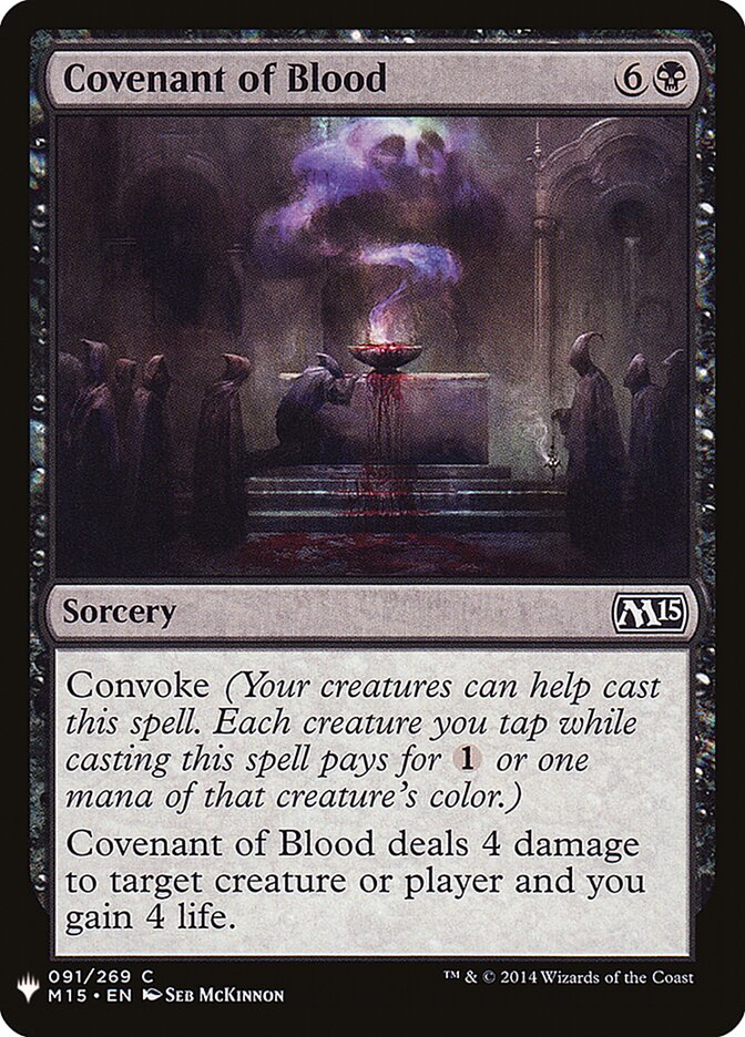 Conluio de Sangue / Covenant of Blood - Magic: The Gathering - MoxLand