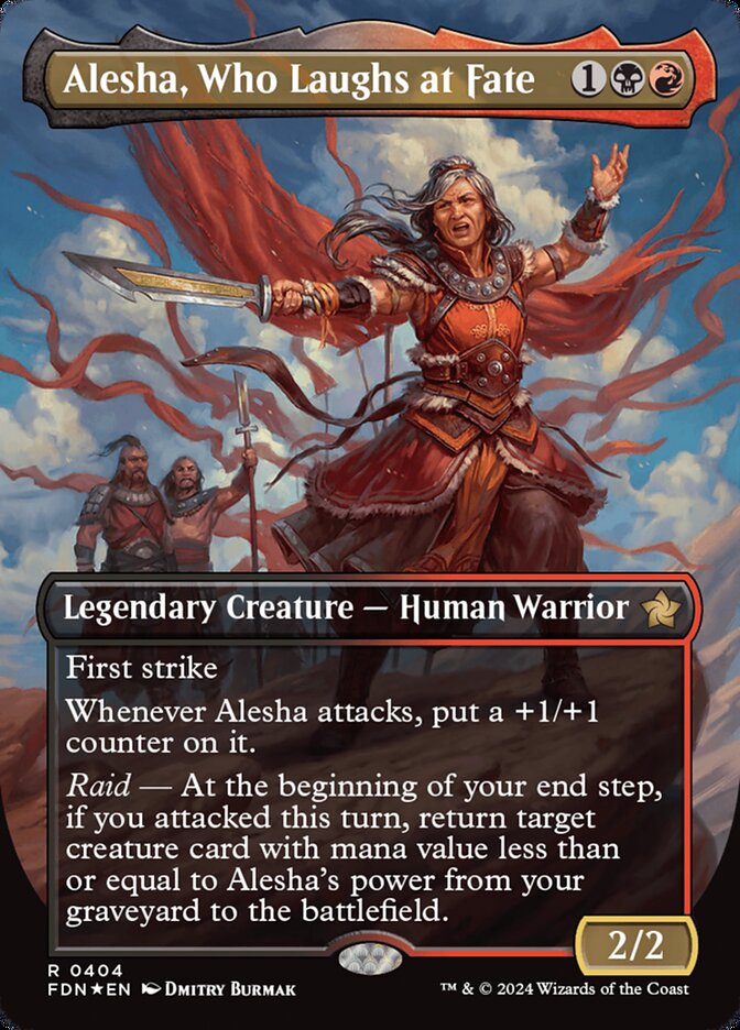 Alesha, a Que Ri do Destino / Alesha, Who Laughs at Fate - Magic: The Gathering - MoxLand