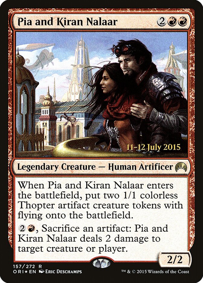 Pia e Kiran Nalaar / Pia and Kiran Nalaar - Magic: The Gathering - MoxLand