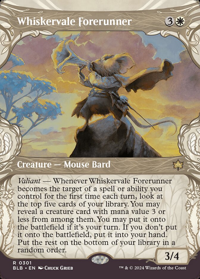Pioneiro de Vale Vibrissa / Whiskervale Forerunner - Magic: The Gathering - MoxLand
