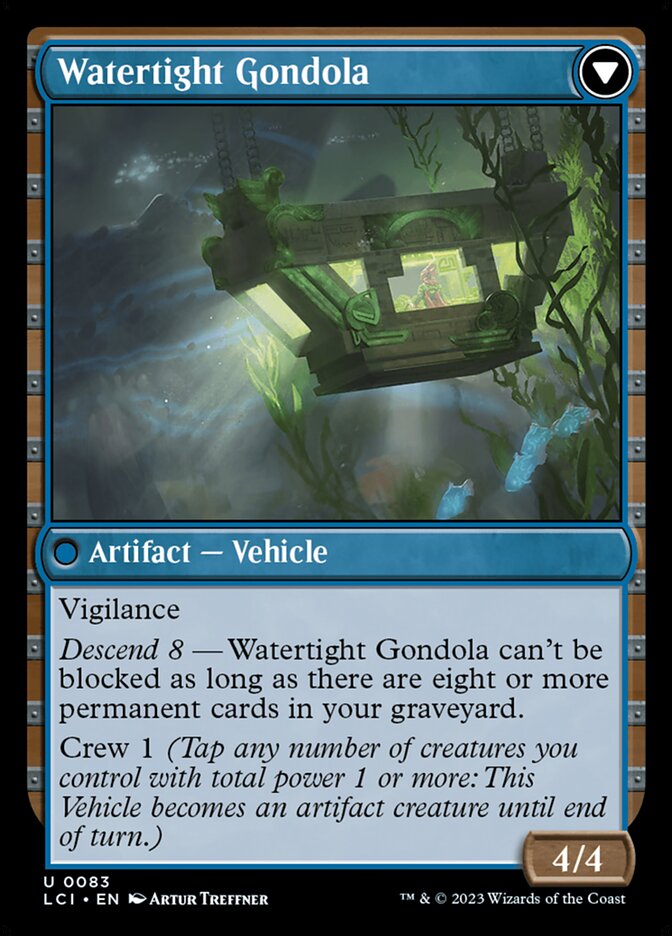 Carcaça Encharcado / Waterlogged Hulk - Magic: The Gathering - MoxLand