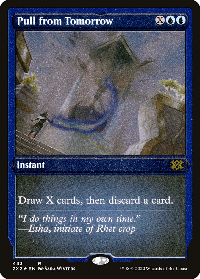 Puxar do Amanhã / Pull from Tomorrow - Magic: The Gathering - MoxLand