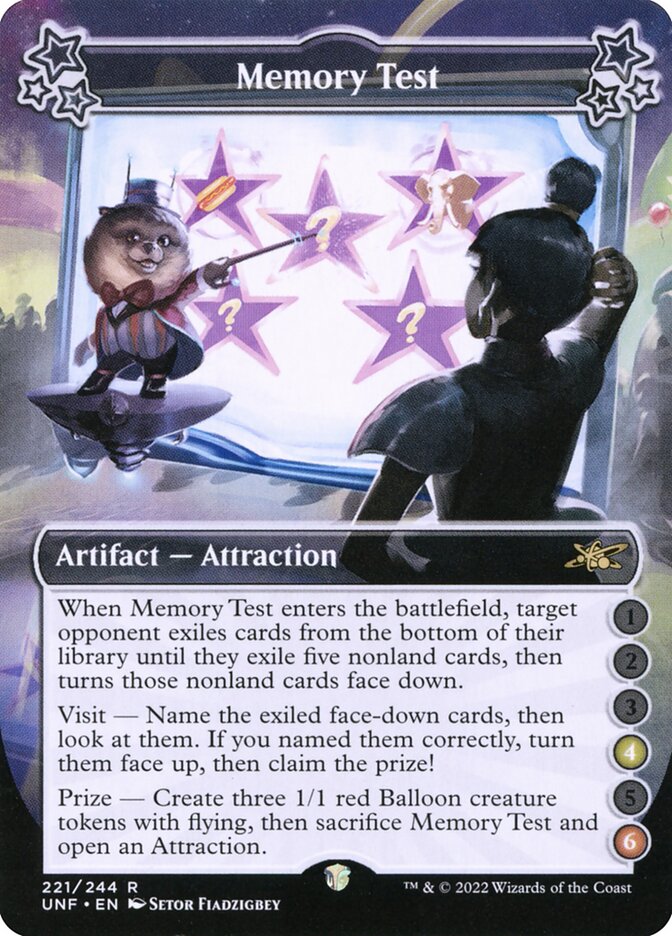 Memory Test - Magic: The Gathering - MoxLand