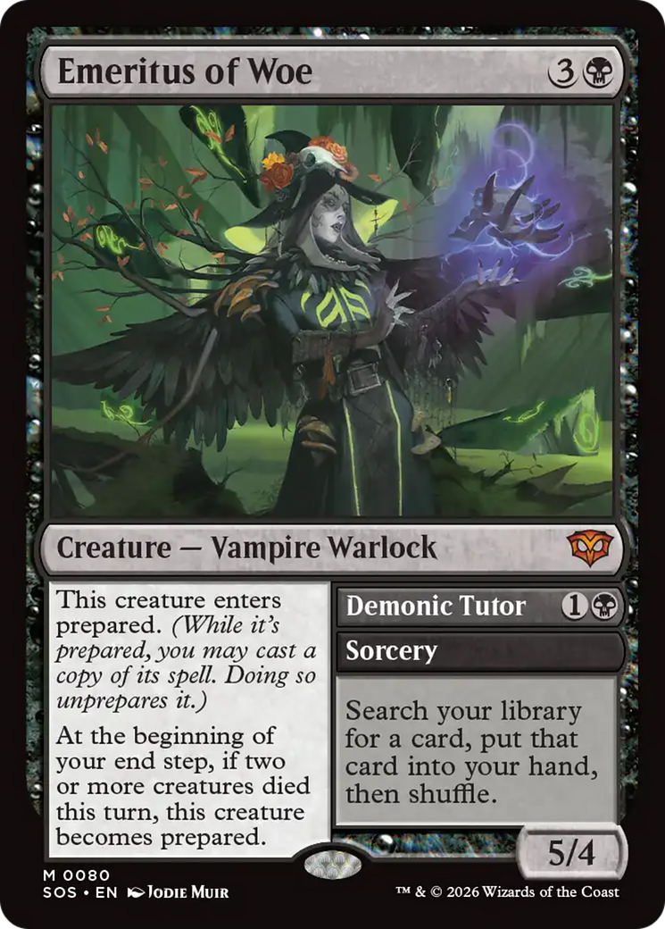 Emeritus of Woe - Magic: The Gathering - MoxLand