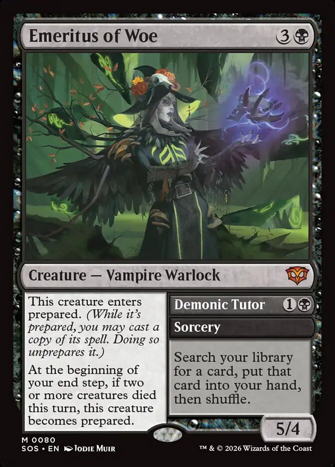 Emeritus of Woe - Magic: The Gathering - MoxLand
