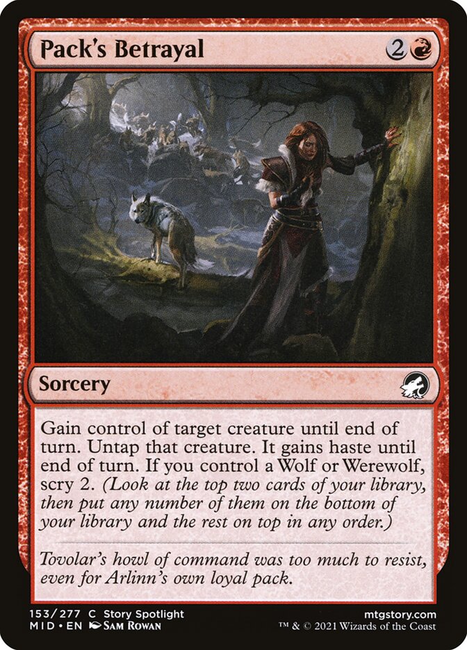 Traição da Alcateia / Pack's Betrayal - Magic: The Gathering - MoxLand