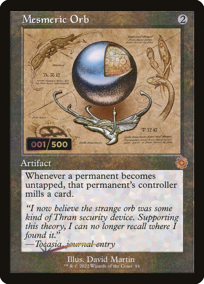 Orbe Mesmérica / Mesmeric Orb - Magic: The Gathering - MoxLand