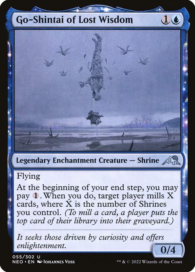 Go-Shintai da Sabedoria Perdida / Go-Shintai of Lost Wisdom - Magic: The Gathering - MoxLand