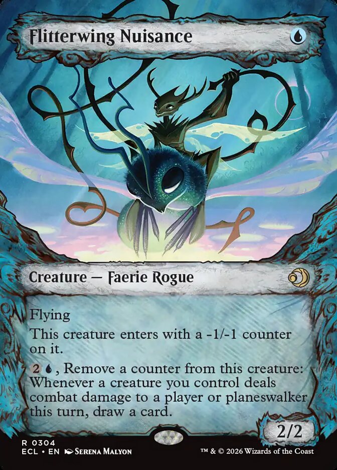 Chatice Esvoaçante / Flitterwing Nuisance - Magic: The Gathering - MoxLand