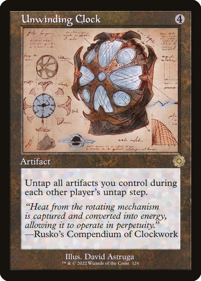Relógio Reversor / Unwinding Clock - Magic: The Gathering - MoxLand