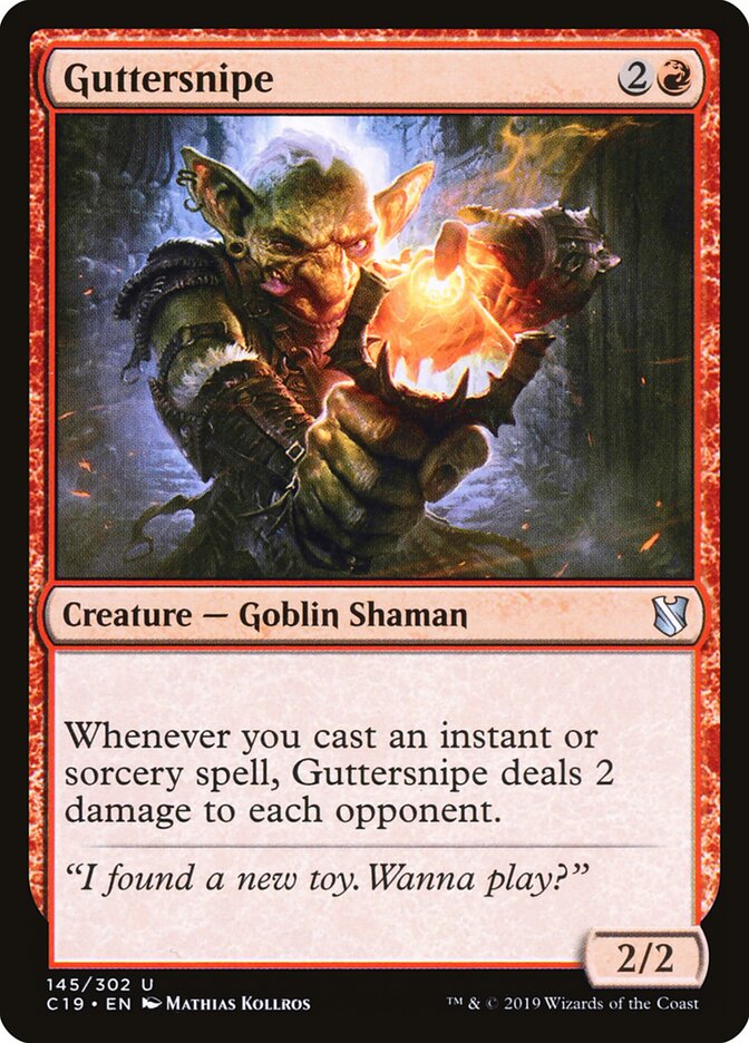 Atirador da Sarjeta / Guttersnipe - Magic: The Gathering - MoxLand