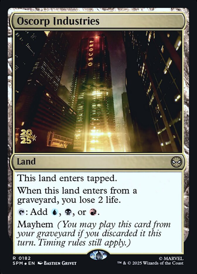 Oscorp Industries - Magic: The Gathering - MoxLand
