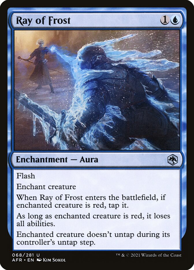 Raio de Gelo / Ray of Frost - Magic: The Gathering - MoxLand