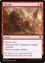 Abrasão / Abrade - Magic: The Gathering - MoxLand