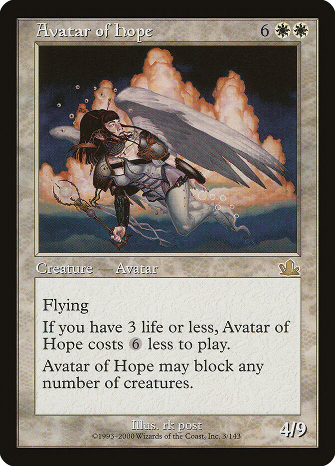 Avatar da Esperança / Avatar of Hope - Magic: The Gathering - MoxLand