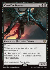 Demônio Carnífice / Carnifex Demon - Magic: The Gathering - MoxLand