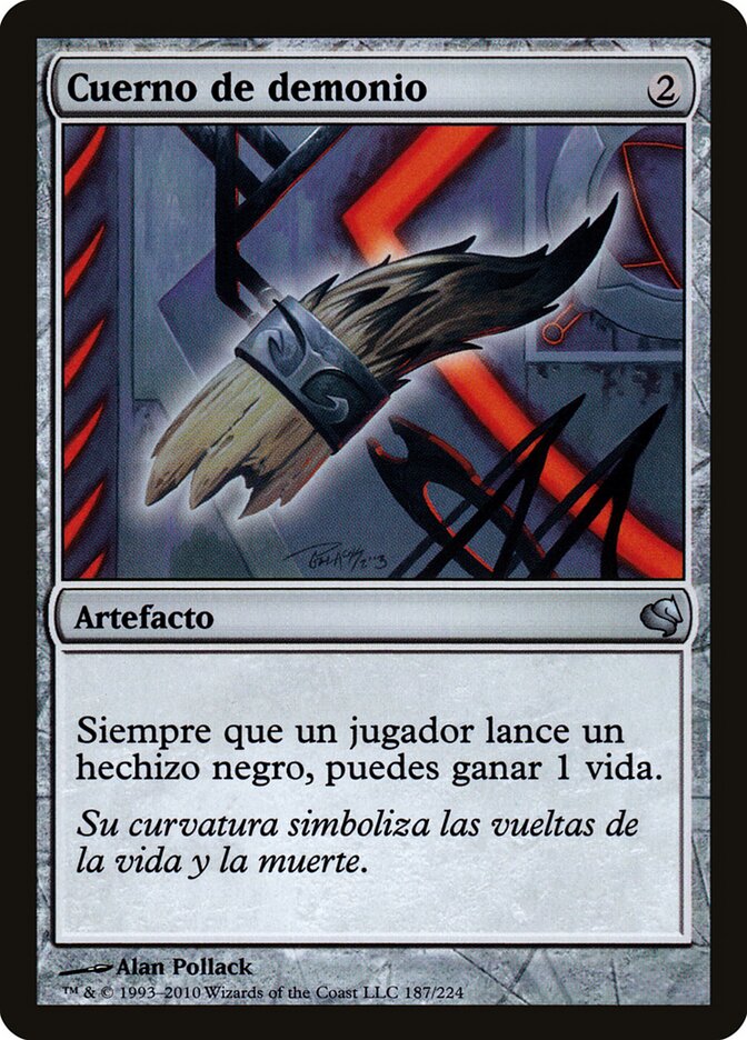 Chifre de Demônio / Demon's Horn - Magic: The Gathering - MoxLand