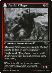 Aldeão Temeroso / Fearful Villager - Magic: The Gathering - MoxLand