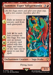 Summon: Esper Valigarmanda - Magic: The Gathering - MoxLand