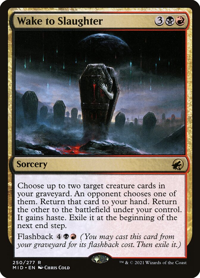 Despertar para a Matança / Wake to Slaughter - Magic: The Gathering - MoxLand