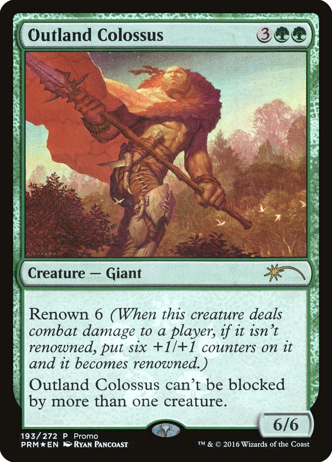 Colosso Forasteiro / Outland Colossus - Magic: The Gathering - MoxLand