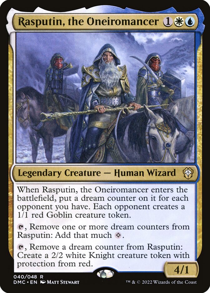 Rasputin, o Oniromante / Rasputin, the Oneiromancer - Magic: The Gathering - MoxLand