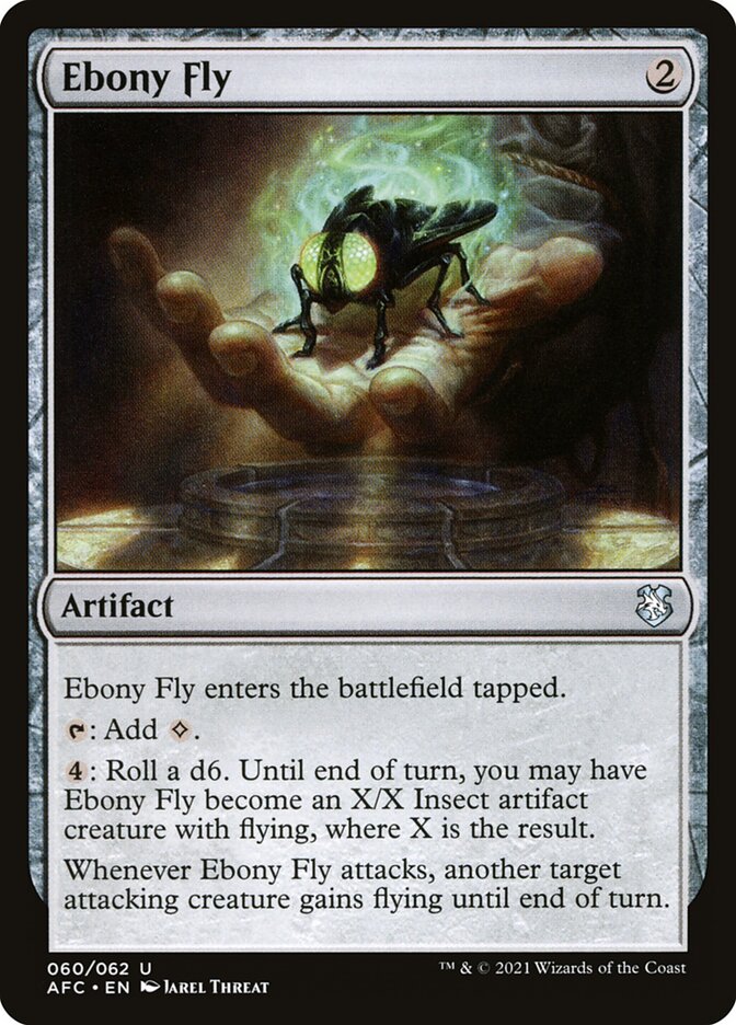 Mosca de Ébano / Ebony Fly - Magic: The Gathering - MoxLand