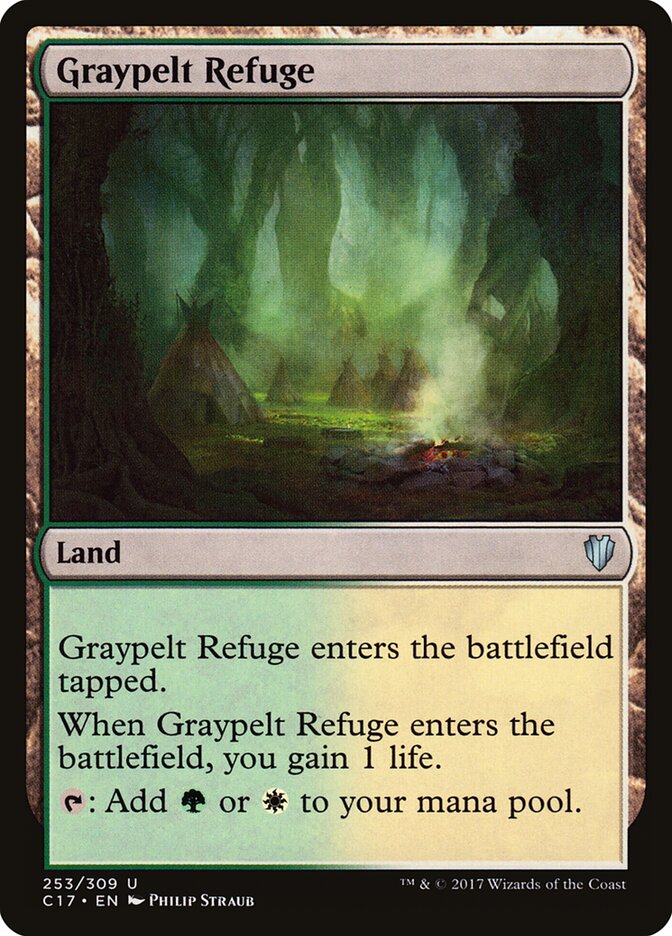 Refúgio de Pele-cinza / Graypelt Refuge - Magic: The Gathering - MoxLand