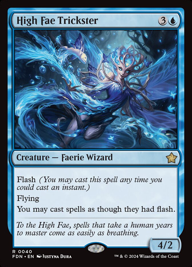 Alta Fadina Traquinas / High Fae Trickster - Magic: The Gathering - MoxLand