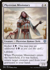 Missionária Phyrexiana / Phyrexian Missionary - Magic: The Gathering - MoxLand