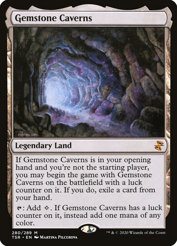 Cavernas de Pedras Preciosas / Gemstone Caverns - Magic: The Gathering - MoxLand