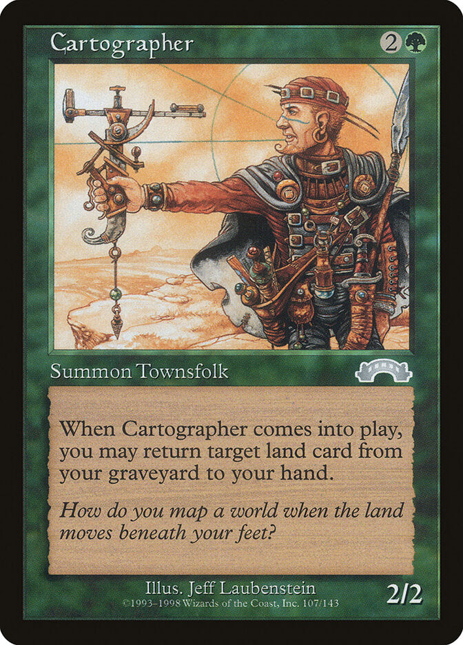 Cartógrafo / Cartographer - Magic: The Gathering - MoxLand