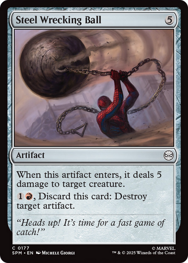 Steel Wrecking Ball - Magic: The Gathering - MoxLand