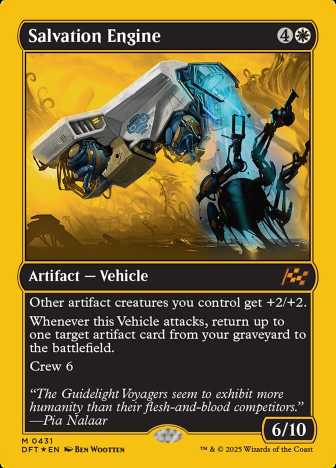 Nave de Resgate / Salvation Engine - Magic: The Gathering - MoxLand