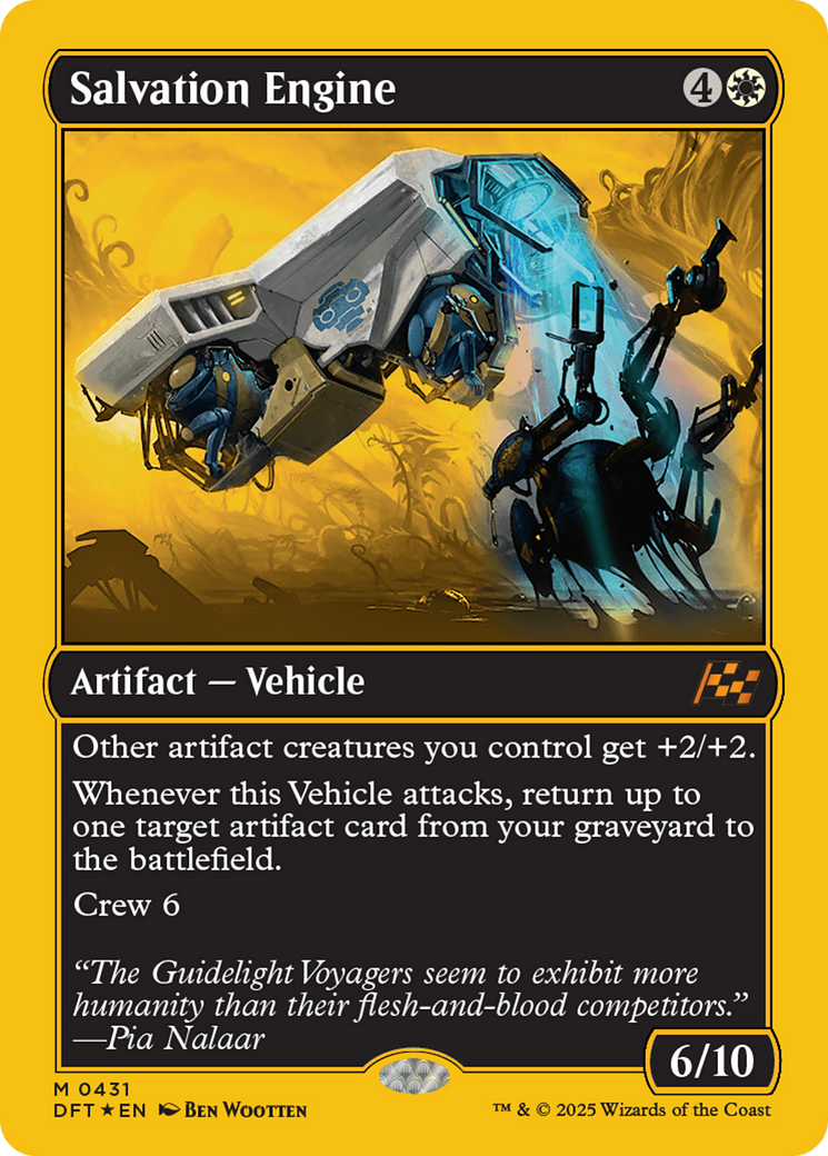 Nave de Resgate / Salvation Engine - Magic: The Gathering - MoxLand