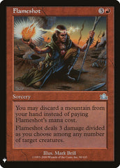 Tiro de Chamas / Flameshot - Magic: The Gathering - MoxLand