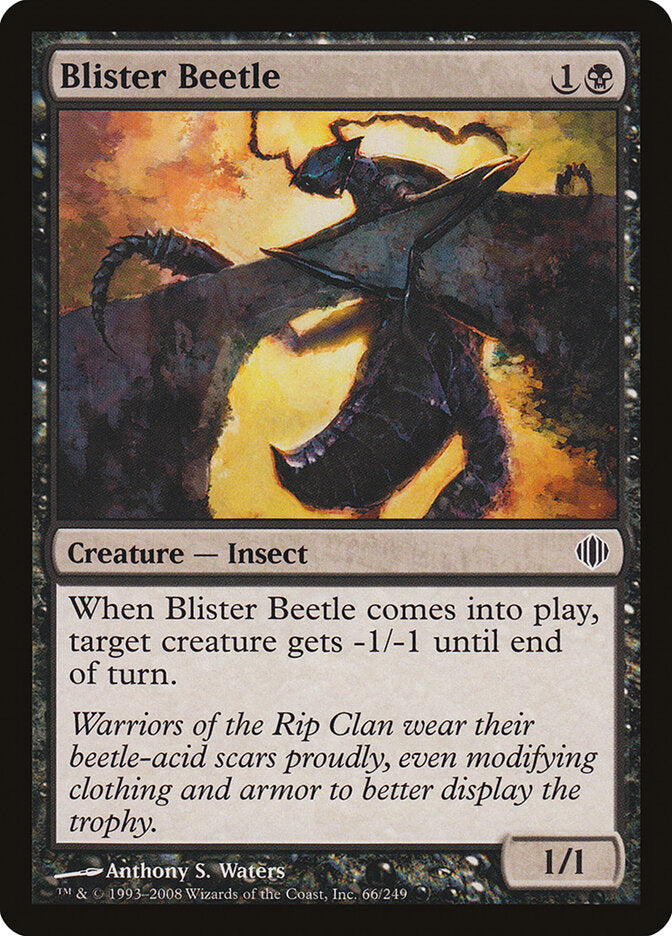 Besouro Vesicante / Blister Beetle - Magic: The Gathering - MoxLand